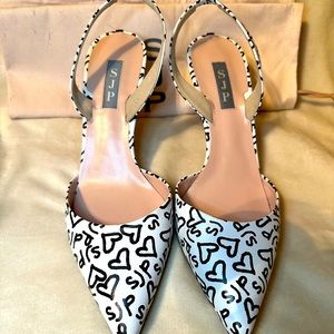 SJP by Sarah Jessica Parker Heart Graffiti Heel